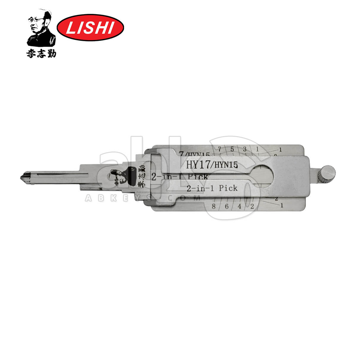 Original Lishi HYN15 2-in-1 Pick & Decoder for Hyundai Lishi Tool - ABK-953 - ABKEYS.COM