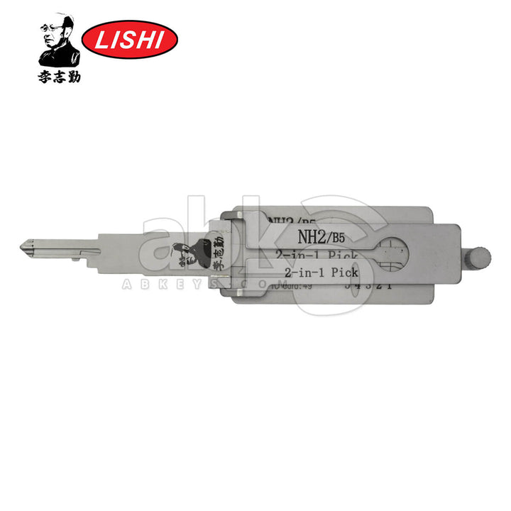 Original Lishi NH2 / B5 AG 2-in-1 Pick & Decoder for Mack / Kenworth Trucks Lishi Tool Anti Glare