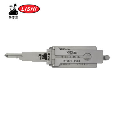 Original Lishi NH2 / B5 AG 2-in-1 Pick & Decoder for Mack / Kenworth Trucks Lishi Tool Anti Glare