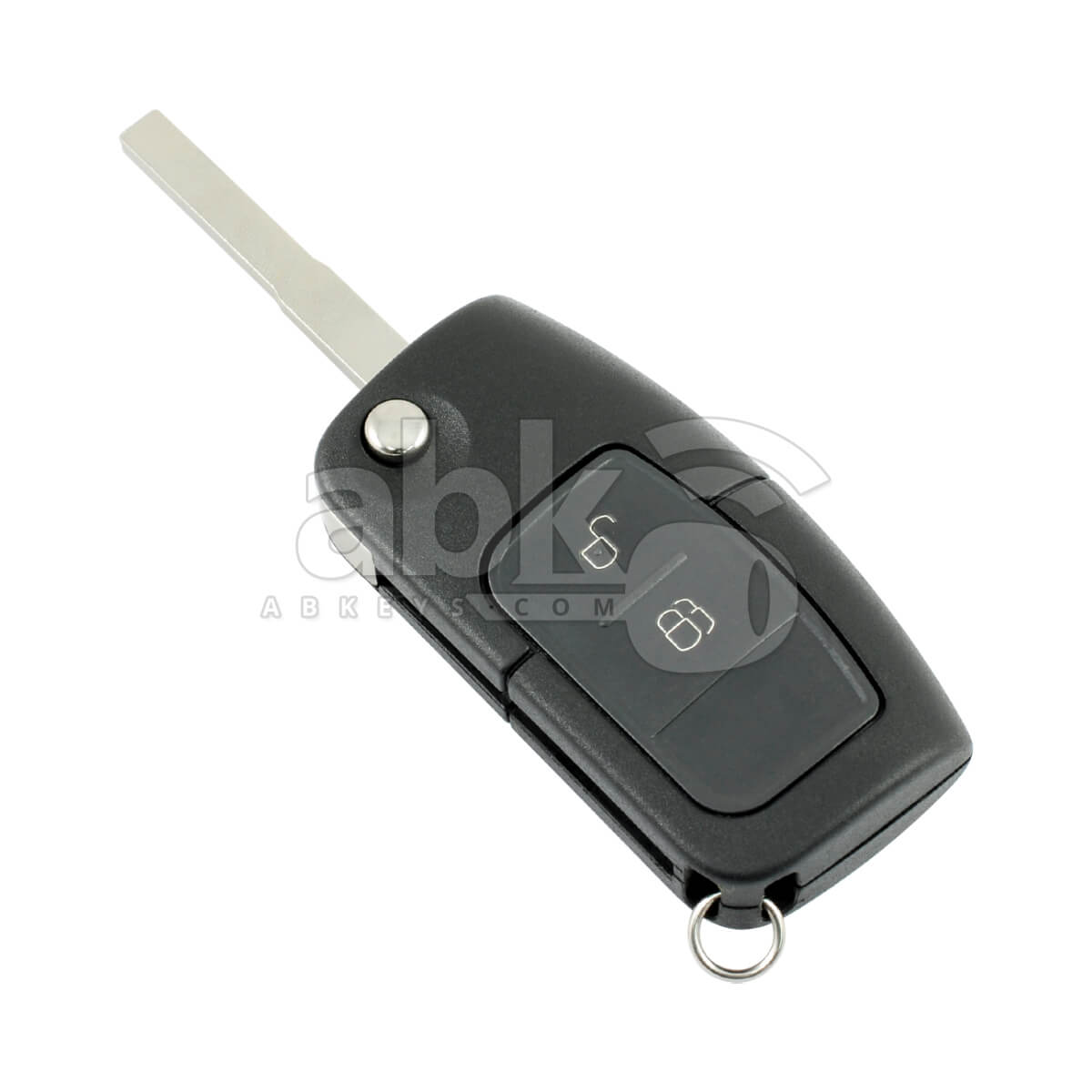 Ford EcoSport 2013+ Flip Remote 2Buttons 1782036 433MHz 5WK48791 HU101 - ABK-982 - ABKEYS.COM