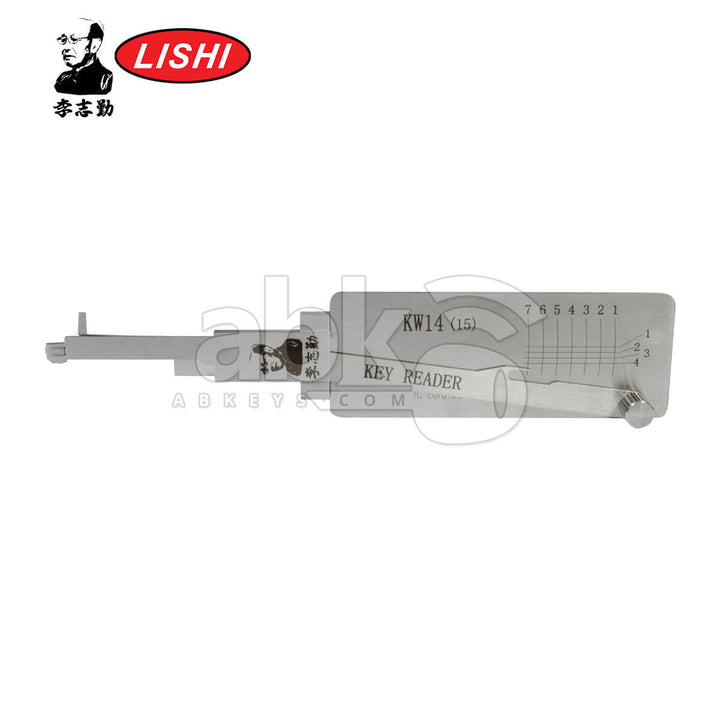 Original Lishi KW14 V2 Decoder & Reader for Kawasaki Lishi Tool - ABK-987 - ABKEYS.COM