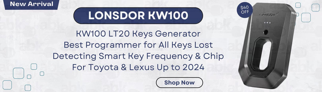 Lonsdor KW100 Programmer for Toyota 2018-2024 Models - Lonsdor 2024 Programmer by ABKEYS.COM