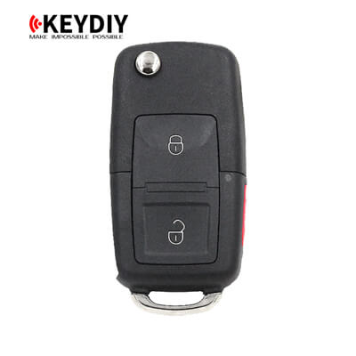KeyDiy KD Mando Universal Serie B Tipo Volkswagen Con 3Botones B01-2+1
