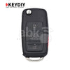 KeyDiy KD Universal Remote B Series Volkswagen Type With 4Buttons B01-3+1 - ABK-1010-B01-3-1 -
