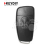 KeyDiy KD Universal Remote B Series Audi Type With 3Buttons B02 - ABK-1010-B02 - ABKEYS.COM