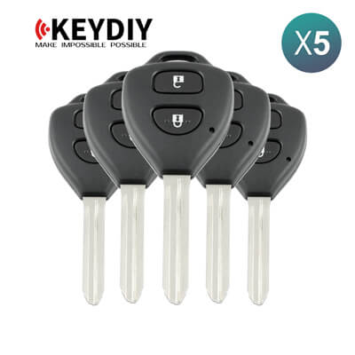 KeyDiy KD Универсальный Пульт Серия B Тип Toyota С 2Кнопками B05-2 5 шт Лот