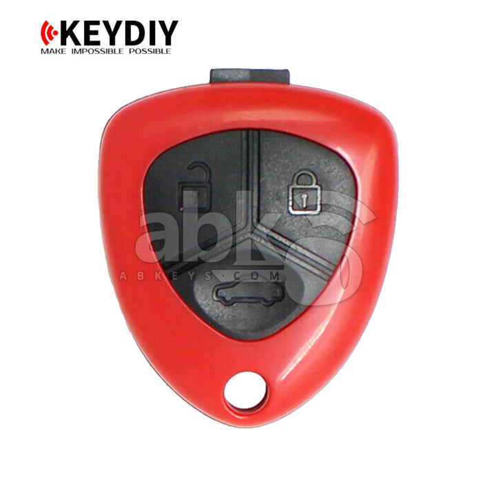 KeyDiy KD Universal Remote B Series Ferrari Type With 3Buttons B17 - ABK-1010-B17 - ABKEYS.COM