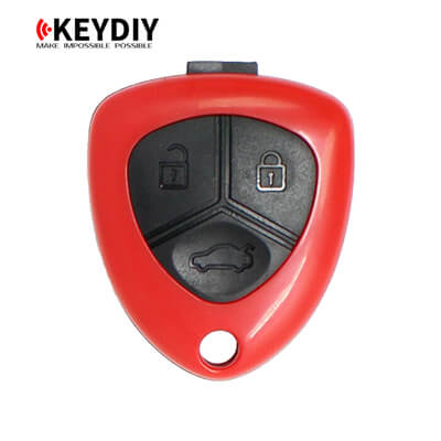 KeyDiy KD Télécommande Universelle Série B Type Ferrari Avec 3Boutons B17