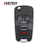KeyDiy KD Universal Remote B Series Chevrolet Type With 4Buttons B18 - ABK-1010-B18 - ABKEYS.COM
