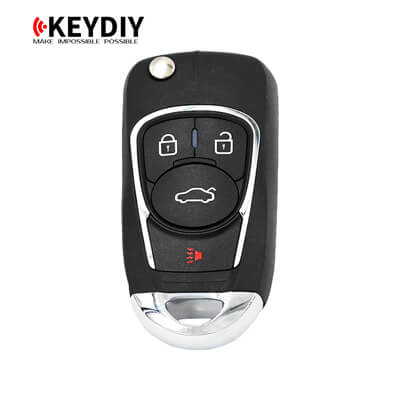 KeyDiy KD Mando Universal Serie B Tipo GM Con 4Botones B22-4