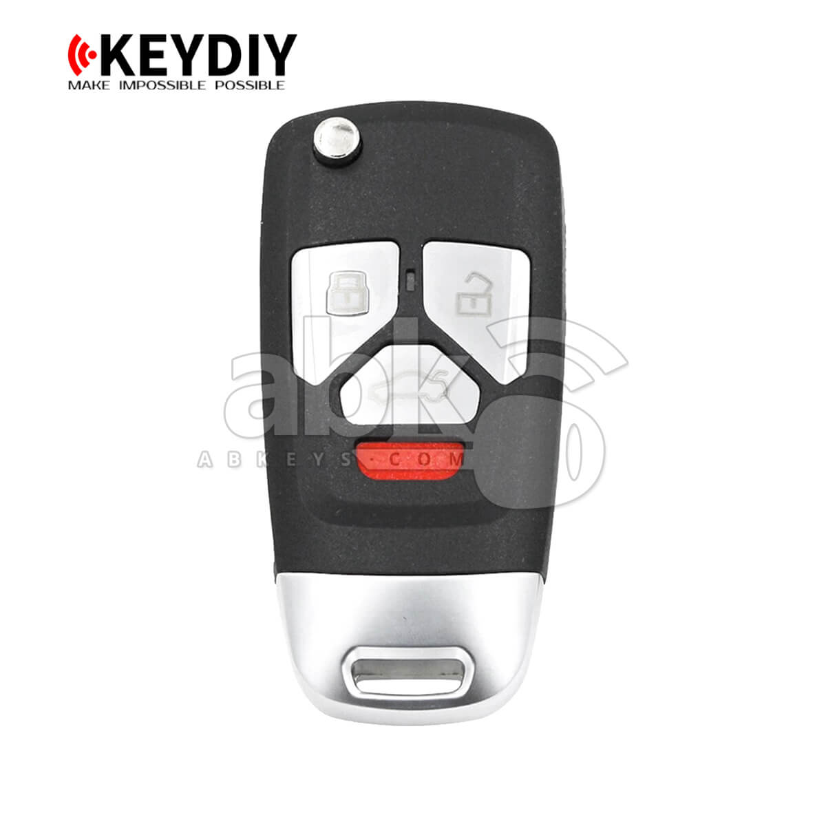 KeyDiy KD Universal Remote B Series Audi Type With 4Buttons B27-4 - ABK-1010-B27-4 - ABKEYS.COM