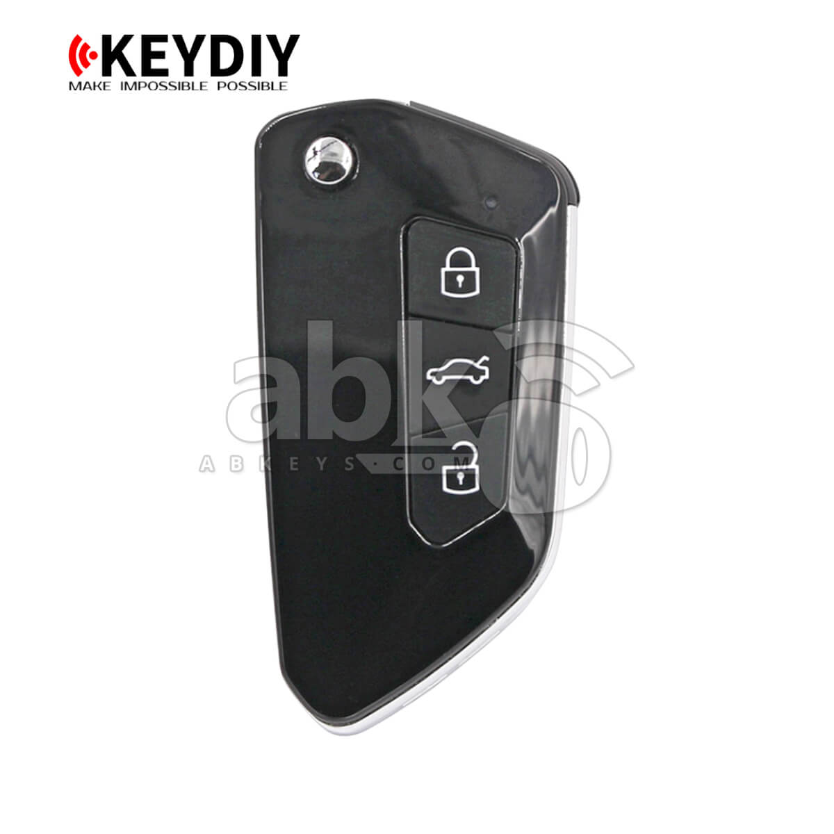 KeyDiy KD Universal Remote B Series Golf8 Type With 3Buttons B33 - ABK-1010-B33 - ABKEYS.COM
