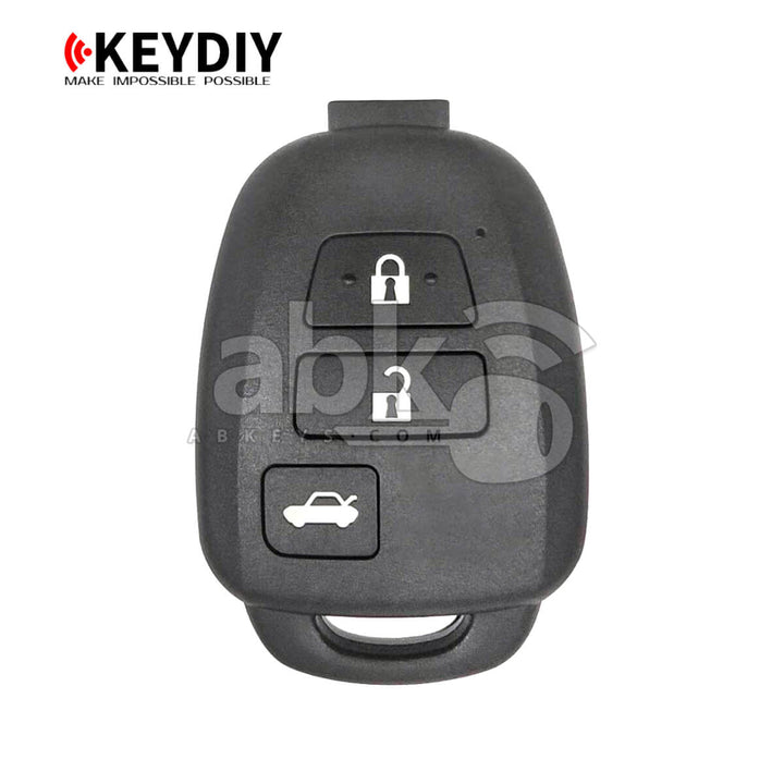 KeyDiy KD Universal Remote B Series Toyota Type With 3Buttons B35-3 - ABK-1010-B35-3 - ABKEYS.COM