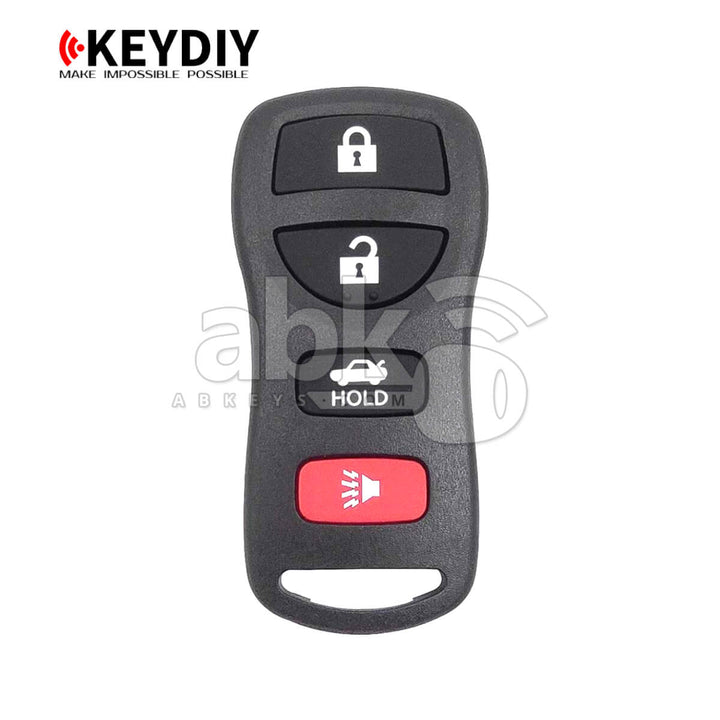 KeyDiy KD Universal Remote B Series Nissan Type With 4Buttons B36-4 - ABK-1010-B36-4 - ABKEYS.COM
