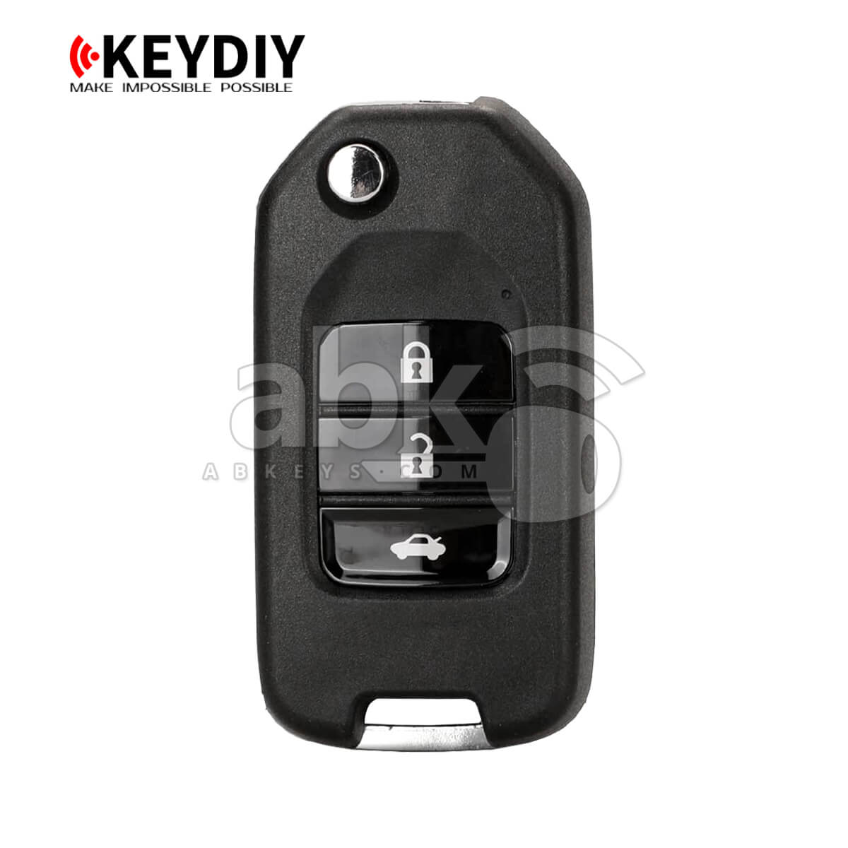 KeyDiy KD Universal Remote NB Series Honda Type With 3Buttons NB10-3 - ABK-1011-NB10-3 - ABKEYS.COM