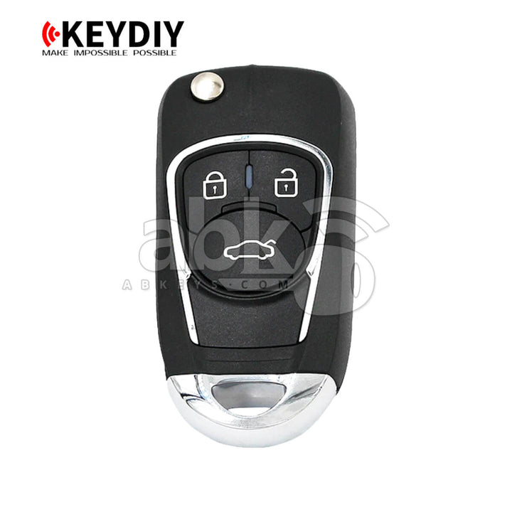 KeyDiy KD Universal Remote NB Series GM Type With 3Buttons NB22-3 - ABK-1011-NB22-3 - ABKEYS.COM