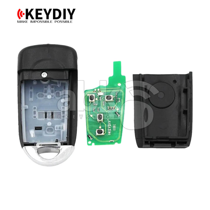 KeyDiy KD Universal Remote NB Series GM Type With 3Buttons NB22-3 - ABK-1011-NB22-3 - ABKEYS.COM