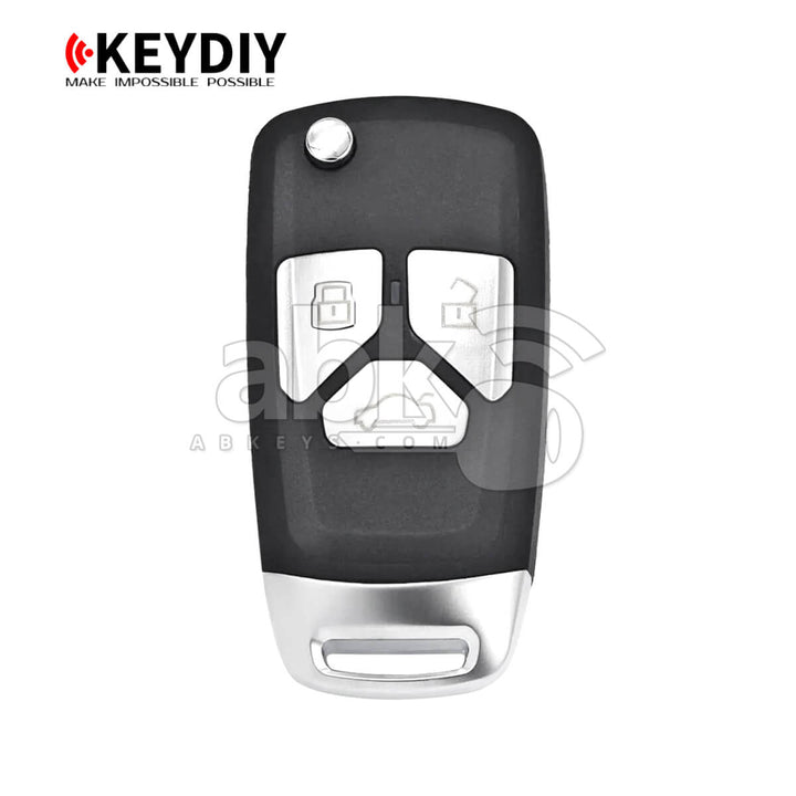 KeyDiy KD Universal Remote NB Series Audi Type With 3Buttons NB26-3 - ABK-1011-NB26-3 - ABKEYS.COM