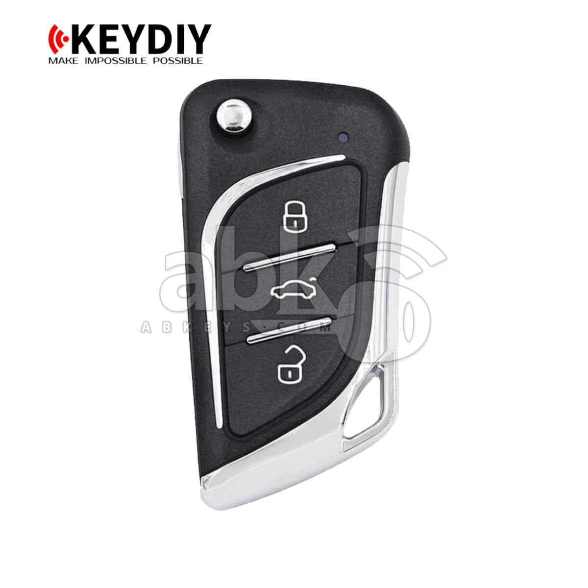 KeyDiy KD Universal Remote NB Series Cadillac Type With 3Buttons NB30 - ABK-1011-NB30 - ABKEYS.COM