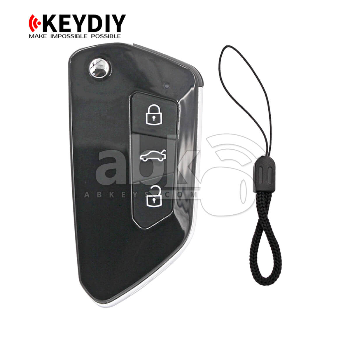 KeyDiy KD Universal Remote NB Series Volkswagen Type With 3Buttons NB33 - ABK-1011-NB33 - ABKEYS.COM
