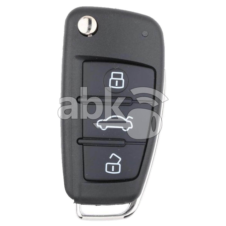 Xhorse VVDI Key Tool Audi Style Wired Flip Remote 3Buttons XKA600EN - ABK-1015-XKA600EN - ABKEYS.COM