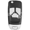 Xhorse VVDI Key Tool Audi Style Wired Flip Remote 3Buttons XKAU01EN - ABK-1015-XKAU01EN - ABKEYS.COM