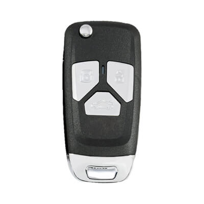 Xhorse VVDI Key Tool Audi Style Wired Flip Remote, 3Buttons XKAU01EN