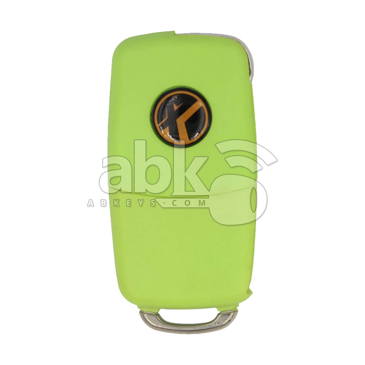 Xhorse VVDI Key Tool VVDI2 Volkswagen Style Wired Flip Remote 3Buttons Green XKB504EN - 