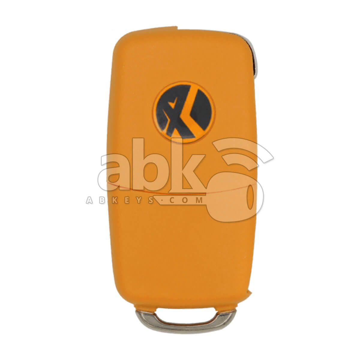 Xhorse VVDI Key Tool Volkswagen Style Wired Flip Remote 3Buttons Orange XKB505EN - ABK-1015-XKB505EN