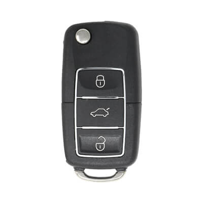 Xhorse VVDI Key Tool Volkswagen Style Wired Flip Remote, 3Buttons XKB506EN