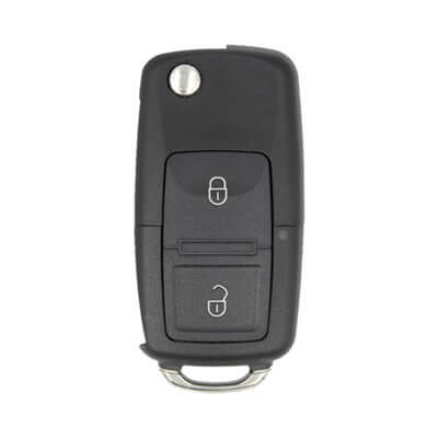 Xhorse VVDI Key Tool Volkswagen Style Wired Flip Remote 2Buttons XKB508EN - ABK-1015-XKB508EN -