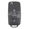Xhorse VVDI Key Tool Volkswagen Style Wired Flip Remote 3Buttons XKB510EN - ABK-1015-XKB510EN -