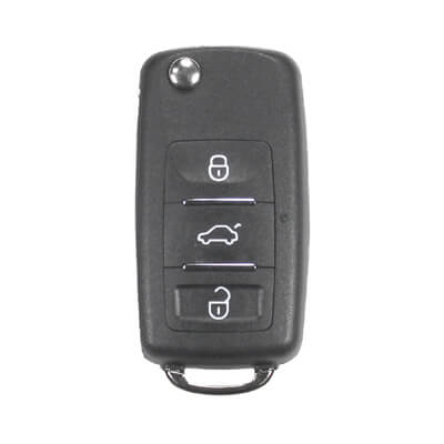 Xhorse VVDI Key Tool Volkswagen Style Wired Flip Remote, 3Buttons XKB510EN