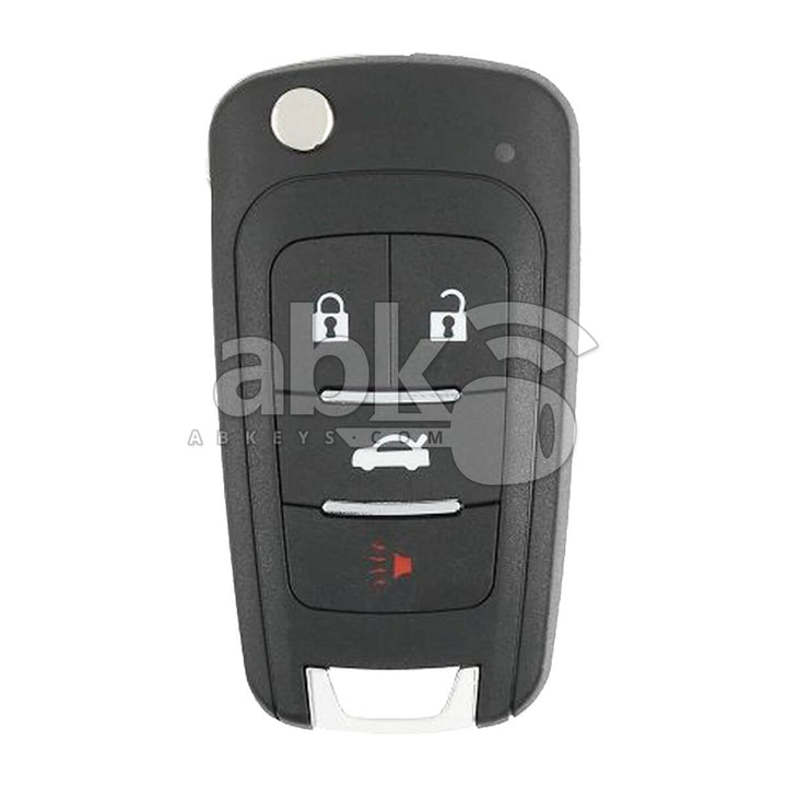 Xhorse VVDI Key Tool GM Style Wired Flip Remote 4Buttons XKBU01EN - ABK-1015-XKBU01EN - ABKEYS.COM