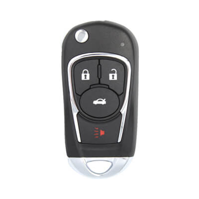 Xhorse VVDI Key Tool Buick Style Wired Flip Remote 4Buttons XKBU02EN - ABK-1015-XKBU02EN -