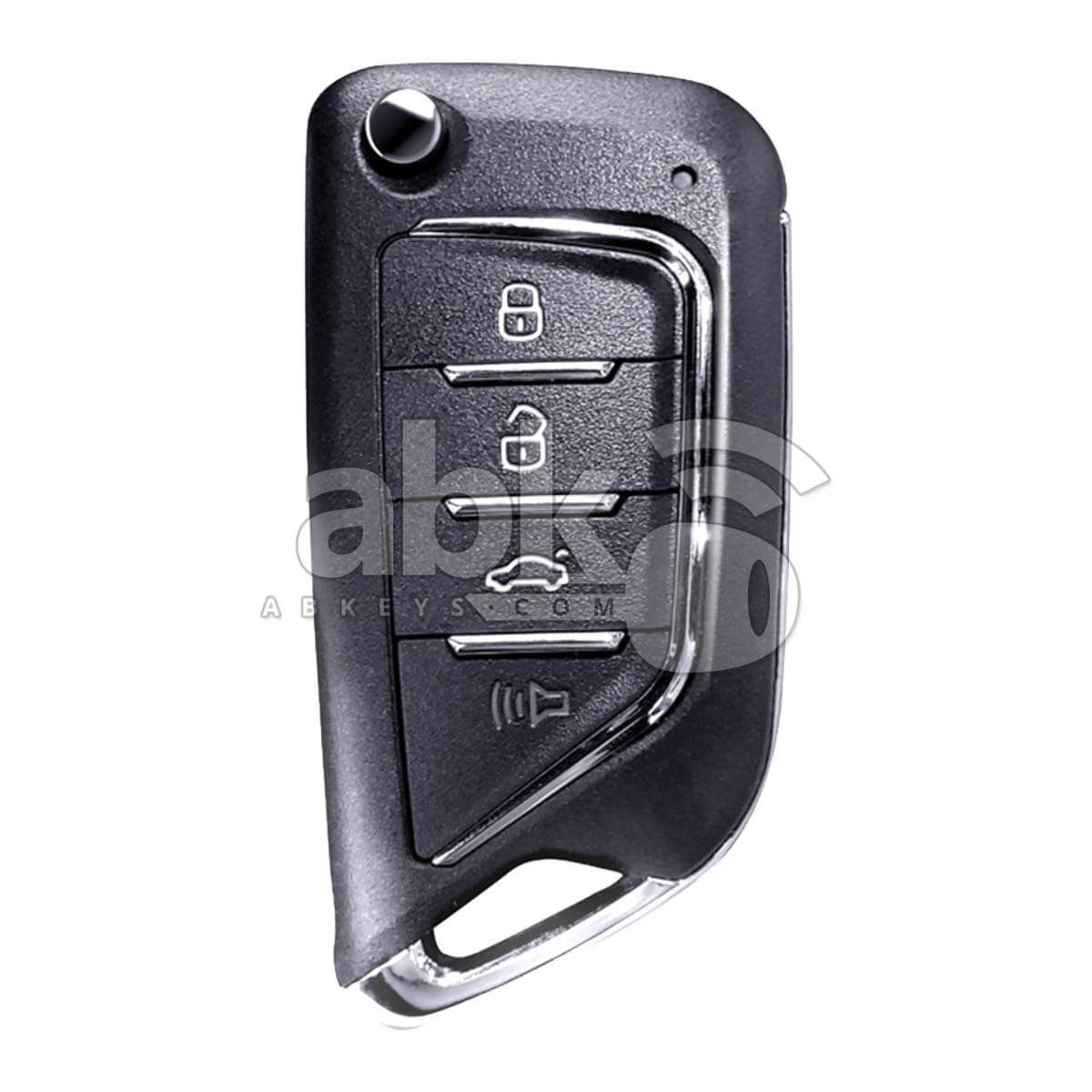 Xhorse VVDI Key Tool VVDI2 Cadillac Style Wired Flip Remote 4Buttons XKCD02EN - ABK-1015-XKCD02EN - 