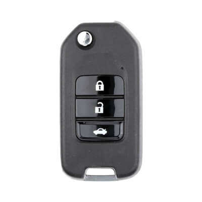 Xhorse VVDI Key Tool Honda Style Wired Flip Remote 3Buttons XKHO00EN - ABK-1015-XKHO00EN -
