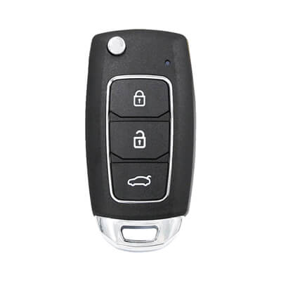 Xhorse VVDI Key Tool Hyundai Style Wired Flip Remote 3Buttons XKHY05EN - ABK-1015-XKHY05EN -