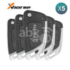Xhorse VVDI Key Tool Bmw Style Wired Remote 3Buttons XKKF03EN 5Pcs Bundle - ABK-1015-XKKF03EN-OFF5 -
