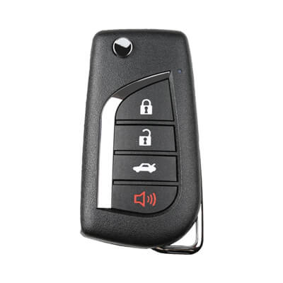 Xhorse VVDI Key Tool Toyota Style Wired Flip Remote, 4Buttons XKTO10EN