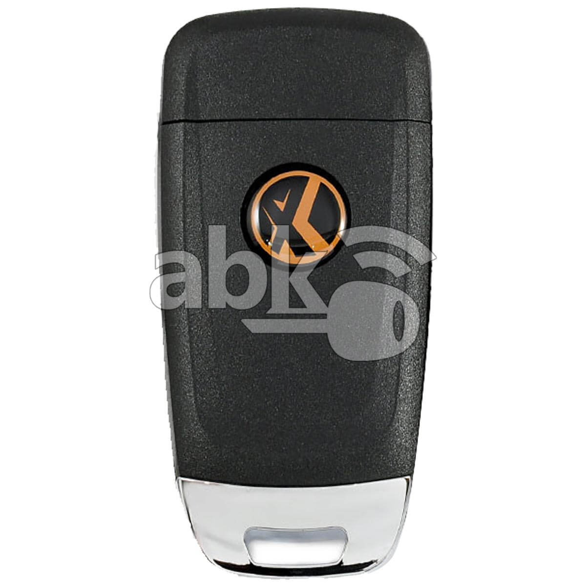 Xhorse VVDI Key Tool Audi Style Wireless Flip Remote 3Buttons XNAU01EN - ABK-1016-XNAU01EN -