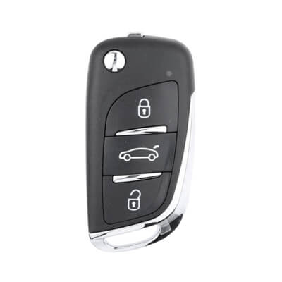 Xhorse VVDI Key Tool Peugeot Citroen Style Wireless Flip Remote 3Buttons XNDS00EN -