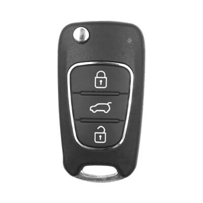 Xhorse VVDI Key Tool Hyundai Kia Style Wireless Flip Remote 3Buttons XNHY02EN - ABK-1016-XNHY02EN -