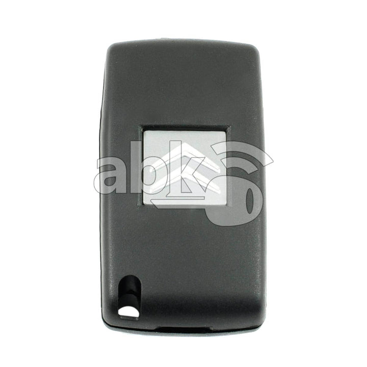 Genuine Citroen C2 C3 2005+ Flip Remote 2Buttons 649086 643424 433MHz CE0536 - ABK-1028 - ABKEYS.COM