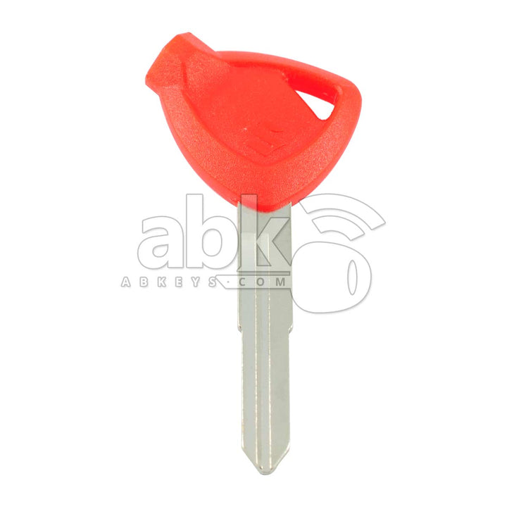Suzuki Motorcycle Key SZ17 Red - ABK-1055 - ABKEYS.COM