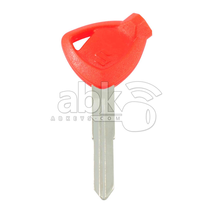 Suzuki Motorcycle Key SZ17 Red - ABK-1055 - ABKEYS.COM