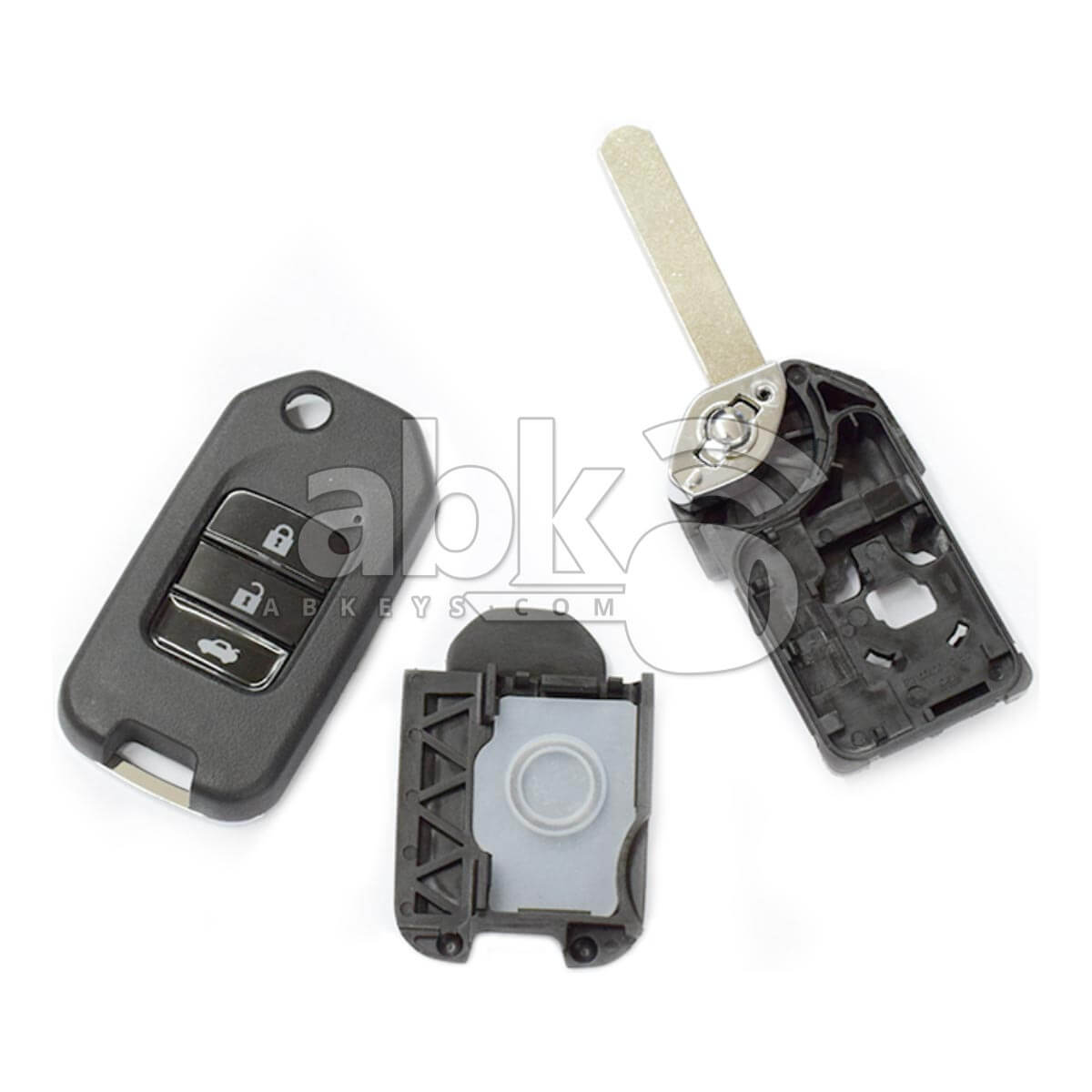 Honda Accord 2013+ Flip Remote Cover 3Buttons HON66 - ABK-1063 - ABKEYS.COM
