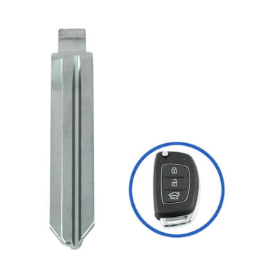 Hyundai Elantra I10 HB20 Grand I10 2012+ Flip Remote Key Blade 81996-1S001 HYN14R - ABK-1069 -