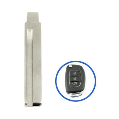 Hyundai Accent Solaris 2011+ Flip Remote Key Blade 81996-1R201 HYN17 - ABK-1078 - ABKEYS.COM