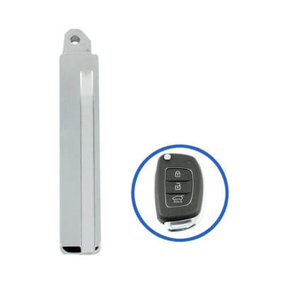 Hyundai Santa Fe 2015+ Flip Remote Key Blade 81996-2W300 HYN17R - ABK-1082 - ABKEYS.COM